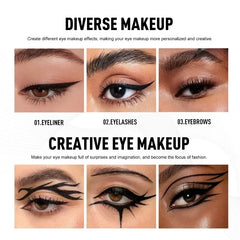 5PCS/Set 0.1mm Liquid Eyeliner Eyebrow Pencil - Anti-sweat, Lightweight, Quick-drying, Suitable for All Skin Types
