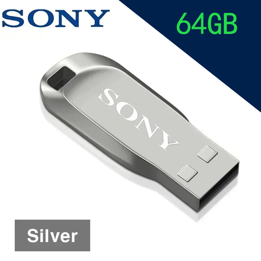 محرك أقراص USB 3.0 USB 2 تيرابايت من سوني، محرك أقراص SSD معدني عالي السرعة بسعة 1 تيرابايت و512 جيجابايت، محرك أقراص فلاش USB محمول من نوع U، ذاكرة فلاشية