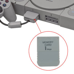 High-quality For PS1 Memory Card 1 Mega Memory Card Practical Affordable White 1MB