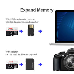 بطاقة ذاكرة لينوفو 2 تيرابايت 128 جيجابايت الفئة 10 V30 TF بطاقة 1 تيرابايت Micro SD بطاقة 512 جيجابايت عالية السرعة Micro TF SD بطاقة 256 جيجابايت لنينتندو سويتش