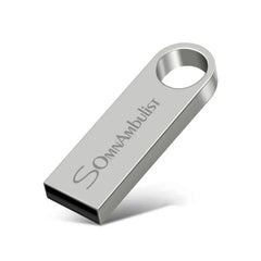 محرك أقراص فلاش SomnAmbulist USB 2.0 عالي السرعة لأجهزة الكمبيوتر المحمولة بسعة 32 جيجابايت و64 جيجابايت و128 جيجابايت، محرك أقراص فلاش USB صغير بسعة 16 جيجابايت و32 جيجابايت و64 جيجابايت و8 جيجابايت و4 جيجابايت