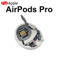 Aocarmo For AirPods Pro A2190 A2084 A2083 Top Housing Case With Noise Reduction Microphone Mic Light Sensor Flex Cable With Mesh