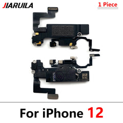 كابل مرن لمستشعر الضوء القريب لهاتف Iphone X XR XS Max 11 12 Pro Max MIni Ear Speaker سماعة أذن