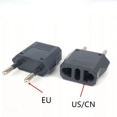 1pcs Power Plug Adapter US To EU Euro Europe Plug Power Plug Converter Travel Adapter US to EU Adapter Electrical Socket