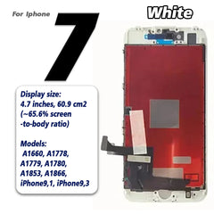 شاشة LCD AAA+ لهاتف iPhone 6 7 8 6s plus 7 8 Plus شاشة بديلة لهاتف iPhone 5 5S 5C 5se شاشة LCD تعمل باللمس ومحول رقمي