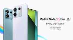 البرامج الثابتة العالمية لهاتف Xiaomi Redmi Note 13 Pro 5G الذكي كاميرا 200 ميجابكسل OIS Snapdragon 7s Gen 2 6.67" AMOLED هاتف مستعمل
