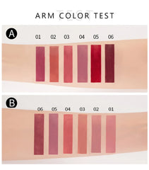 HANDAIYAN Set of 6 NonStick Cup Liquid lipstick , Long-Lasting Lip Gloss Gift Box – Matte Finish Lip Gloss, Resistant to Fading