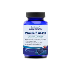 Antibacterial PARASITE BLAST, Removes All Body Parasites, Natural Gut Health, Cleans Colon Detox + Cleanse, Liver Immunity
