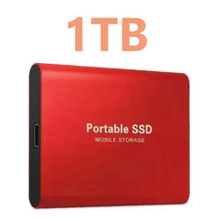 New Portable Hard Drive 1TB 2TB 4TB Solid Disk High Speed External Hard Disk USB3.1 Type-C Solid State Drive for PC/Phone/Loptop