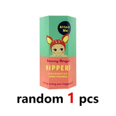 Angel Hippers Animal Blind Box Series Trendy Car Mobile Phone Ornaments Dumplings ChildrenS  Surprise Blind Box Toy Accessories