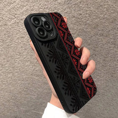 Vintage Totem Painting Shockproof Phone Case For Xiaomi Redmi Note 14 13 12 Pro Plus 12S 11S 11 10 Redmi 13 12 14C 13C 12C Cover