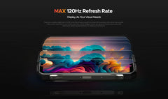 DOOGEE V Max Plus Rugged Phone 22000mAh 36GB(16+20) 512GB 200MP Camera Phone 6.58" 120Hz Dimensity 7050 Android14