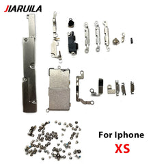 Complete Full Screw Set Metal Internal Bracket Replacement Parts Shield Plate Cover For IPhone X XR XS Max 7 8 Plus 15 Pro Max