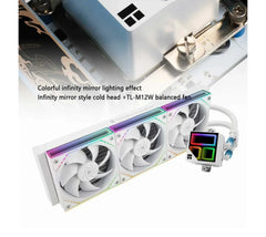 مبرد تبريد مائي متعدد الاستخدامات Thermalright FROZEN INFINITY 360، مزامنة ARGB Divine Light، يدعم LGA1700/AM5/AM4