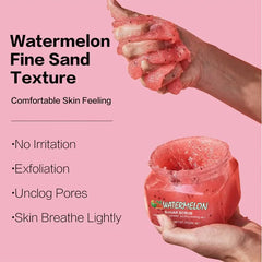 Hot Selling Tree Hot Blue Lagoon Shea Sugar Body Scrub Moisturizing Brightening Exfoliating HydratingMud For Face Body Use
