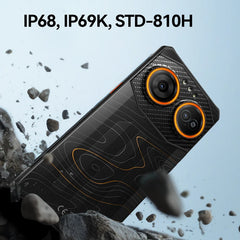 هاتف ذكي متين IIIF150 Air3S 90 هرتز 16 جيجابايت (4 + 12) 128 جيجابايت شاشة عرض كاملة 6.6 بوصة 2.4 متر السقوط 6 أمتار مقاوم للماء أندرويد 14 رفيع للغاية