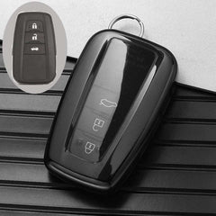 Tpu Car Key Cover for Toyota Corolla Rav4 Camry 70 Prado RAV 150 2 3 4 Buttons Key Case Holder Accessories Shell 2019 2020 2021