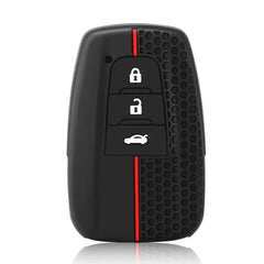 Silicone Key cover case for Toyota Camry RAV4 Highlander Avalon C-HR Prius Corolla GT86