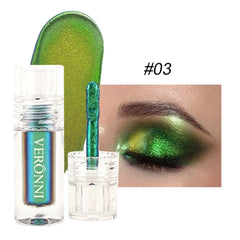 Chrome Shifting Pigments Chameleon Liquid Eyeshadow Shiny Long Lasting Multichrome High Eyeshadow Liquid Eye Makeup Art Cosmetic