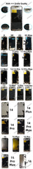 Choice OLED For iPhone 16 LCD 13 Mini 14 15 PLUS Display 16 PRO MAX Screen 13 14Pro 15 Pro MAX Display X XS 11 XR LCD 12 Mini