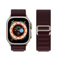 Alpine Strap for Apple Watch Bands 44mm 40mm 49mm 45mm 41mm 38mm 42mm Nylon Bracelet Iwatch Ultra 2 Series 9 3 4 5 6 7 8 SE Belt