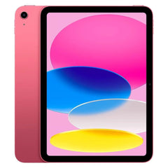 جهاز Apple iPad 10 الأصلي (2022) الجيل العاشر 10.9 بوصة 64 جيجابايت واي فاي + خلوي 5G Face ID 12 ميجابكسل غير مقفل جهاز لوحي مستعمل 95% مثل الجديد