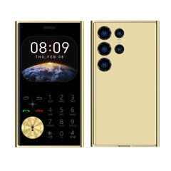 Credit Card Size Mini Phone Unlocked Dual SIM Ultra Thin 2.0" Display Pocket Cellphone Voice Changer Speed Dial Flashlight