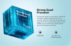 Cubot J20, 4-Inch Mini Screen, Android 12, 2/3GB RAM, 16/32GB ROM (128GB Extended), Dual SIM Dual 4G Celulares, 2350mAh, GPS