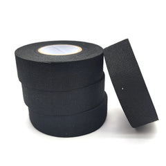 15M Heat-resistant Adhesive Cloth Fabric Tape For Car Auto Cable Harness Wiring Loom Protection Mute To Eliminate Abnormal Noise