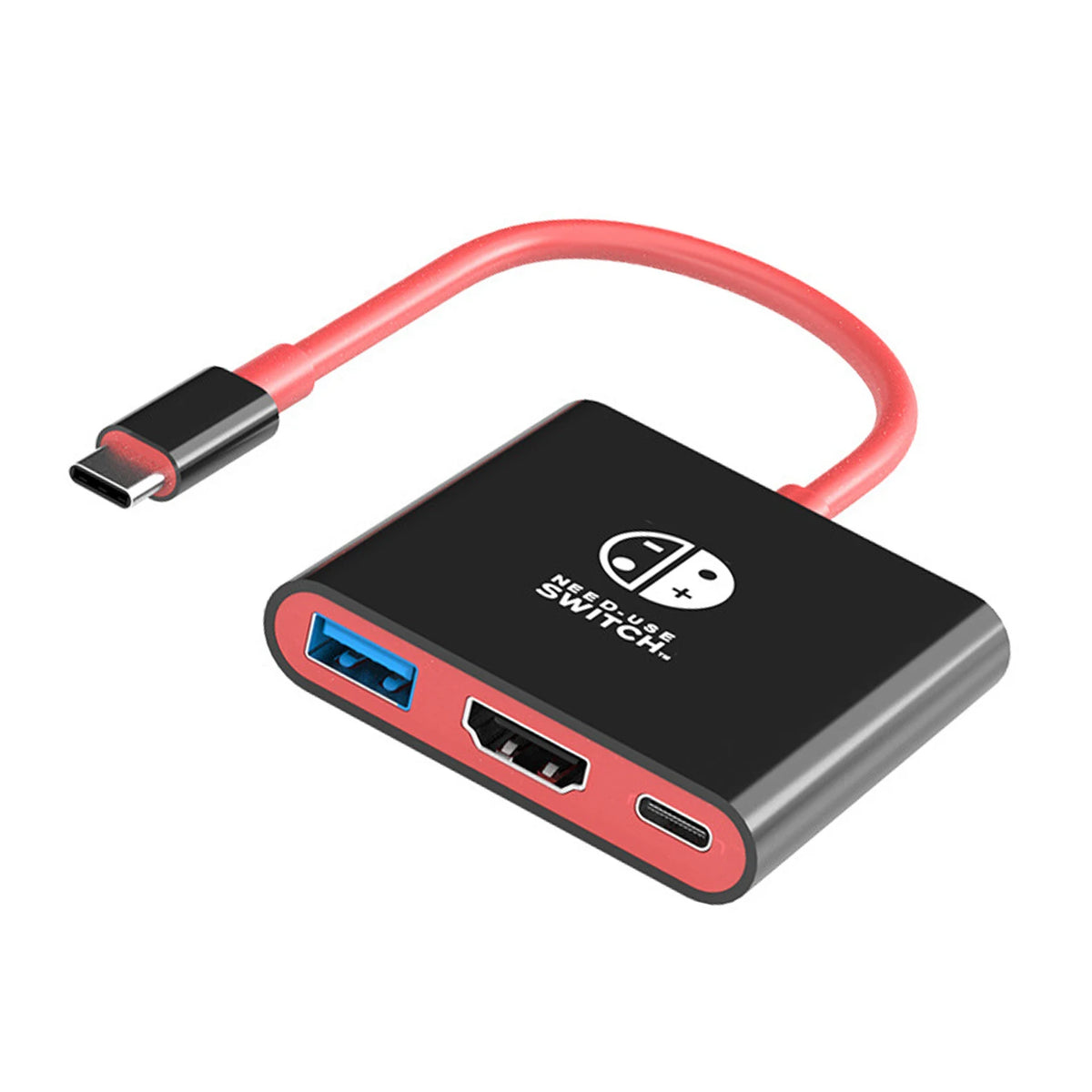 محول TUTI USB C إلى HDMI بدقة 4K/1080P يدعم وضع Switch TV Dock متوافق مع Steam Deck Nintendo Switch OLED