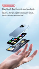 هاتف SOYES XS16 Mini 4G LTE صغير الحجم، ذاكرة وصول عشوائي 3 جيجابايت، سعة تخزين 64 جيجابايت، نظام تشغيل Android10.0، شاشة 3 بوصات، كاميرا 5 ميجابكسل، شريحتي اتصال، متجر Play، واتساب