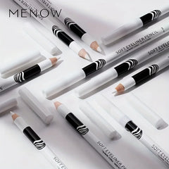 Wooden Rod White Inner Eyeliner Pen Eyelid Under Crease Pen Matte White Pen Beauty Eyeliner Easy Coloring