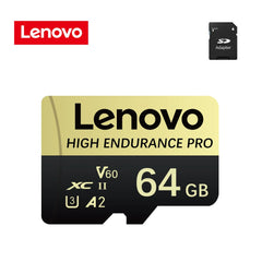 بطاقة ذاكرة Micro SD أصلية من لينوفو بسعة 2 تيرابايت و1 تيرابايت و512 جيجابايت وبطاقة ذاكرة عالية السرعة بسعة 256 جيجابايت و128 جيجابايت وبطاقة TF لمعدات الطائرات بدون طيار والصوت وأجهزة الكمبيوتر الشخصية