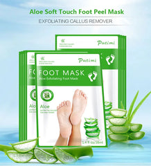 Feet Exfoliating Foot Masks Pedicure Socks Exfoliation Scrub for Feet Mask Pedicure Stone Foot Peeling Mask For Foot Spa