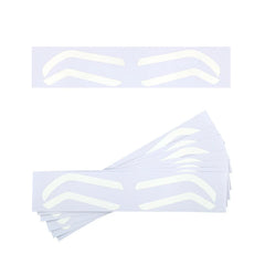 50pc Disposable Eyebrow Design Stencil Eyebrow Tint Airbrush Auxiliary Sticker For Brows Shaping With Single Eyebrowstype Option