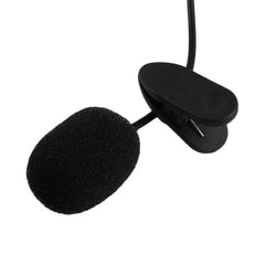 3.5mm Mini Lavalier Microphone Metal Clip Lapel Mic for Mobile Phone PC Laptop Wired Mikrofo/Microfon for Speaking Vocal Audio