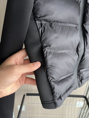 2024 Winter New Arrival TRAF Women's Lightweight Warm Down Jacket with Long Sleeves and Zippered Hooded Sports Coat 4391742