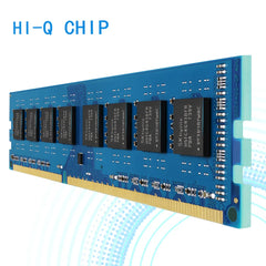 ذاكرة الوصول العشوائي TECMIYO 4 جيجابايت 8 جيجابايت DDR3 DDR3L 1600 ميجا هرتز 1333 ميجا هرتز PC3-12800U PC3-10600 DIMM 1.5 فولت 1.35 فولت 2RX8 ذاكرة غير ECC - أزرق