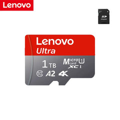 2025 NEW Lenovo 2TB High Speed Memory Card Class 10 Micro TF SD Card 1TB Up To 100MB/S Mini SD Card 128GB For Nintendo Switch