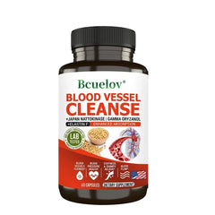 Vascular Cleansing Capsules - Contains Japanese Nattokinase, Which Helps Blood Circulation and Blood Vessel Flexibility