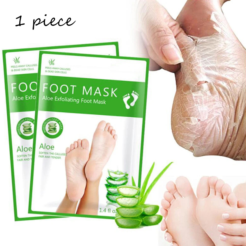 Feet Exfoliating Foot Masks Pedicure Socks Exfoliation Scrub for Feet Mask Pedicure Stone Foot Peeling Mask For Foot Spa