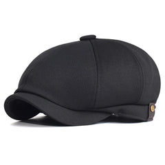 Spring Summer Casual Newsboy caps Breathable Outdoor Retro Beret Hats Octagonal Hat Fashion Solid Flat Caps