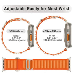 Alpine loop Strap for Apple watch Ultra Band 49mm 45mm 46mm 44mm 41mm 42mm 40mm Nylon bracelet correa series 10 9 8 7 SE 6 5 4 3