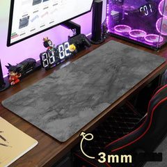 Gray mouse pad Large/Small overlocked mousepad xxl desktop keyboard table pad gray series game desk mat computer accessories