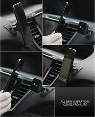 Car Cell Phone Holder Base 17mm Ball Head Base Dashboard Mounting Suction Cup Anti-slip Bracket Air Outlet Clip Car Accessories