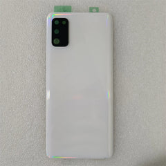 غطاء البطارية الخلفي لهاتف Samsung Galaxy A41 SM-A415F مع لوحة الباب الخلفي وغطاء الغطاء مع عدسة الكاميرا + لاصق بديل