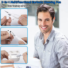 Bluetooth Earphone Cleaning Tools for Airpods Pro 1 2 3 Earbuds Case Cleaning Pen Bursh Kits for Samsung Xiaomi Airdots Huawei