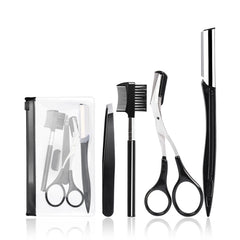 3-11PCS Eyebrow Trimmer Set Scissors Tweezers Eyebrow Razor Scraping Eyebrow Comb Razor Eyebrow Clip Makeup Tools Sets