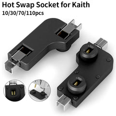 110pcs/70/30/10pcs Kailh Hot-swappable PCB Socket CPG151101S11 For Outemu Cherry MX Switches Mechanical Keyboard Axis DIY