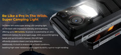 HOTWAV W11 Rugged Phone 6.6'' FHD+12GB+256GB 20800mAh Battery smartphone 64MP Camera Android 13 NFC Mobile Phone